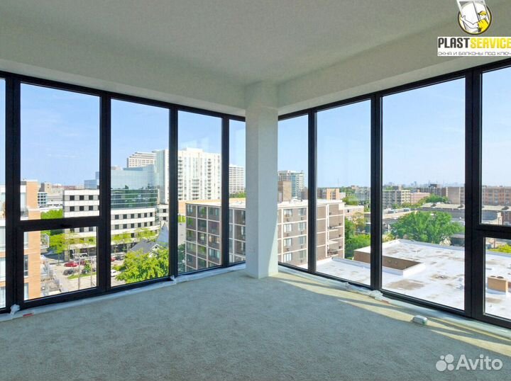 Панорамные окна, панорамное остекление, балконы