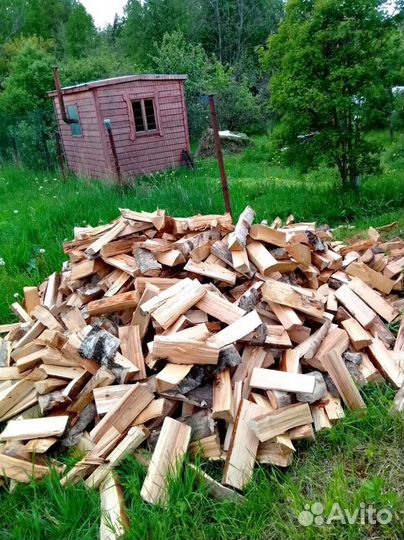 Дрова Береза навалом сухие в Выборге любого объема