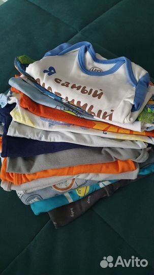 Майки, боди, футболки, песочник 68-80рр