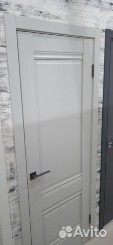 Двери межкомнатные серые