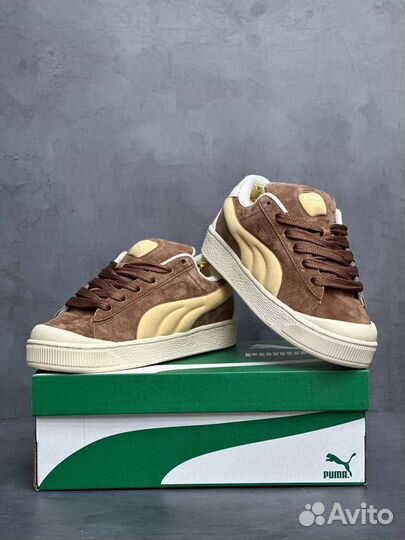Кроссовки Puma Suede XL Bright Brown