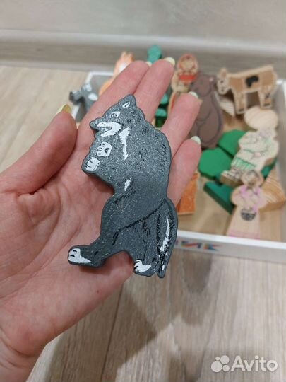 Детская деревянная сказка