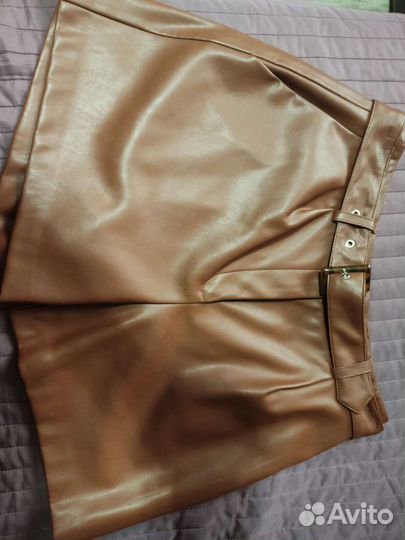 Шорты из экокожи Love Republic, 42-44