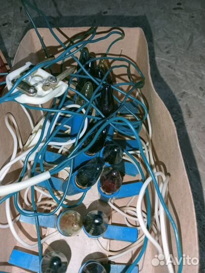 Елочная гирлянда СССР