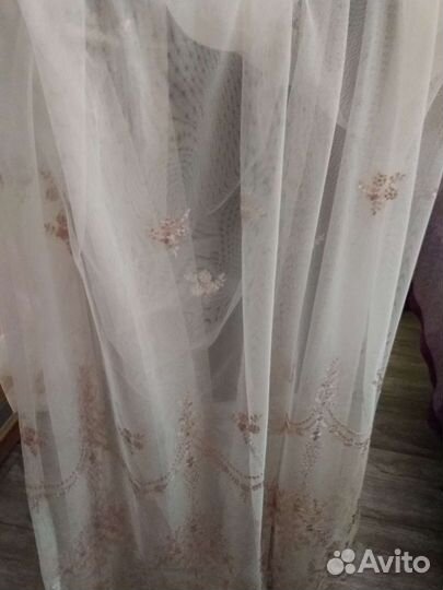 Шторы-тюль новые