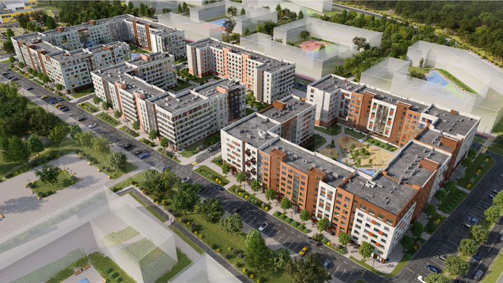 2-к. квартира, 58,4 м², 3/7 эт.