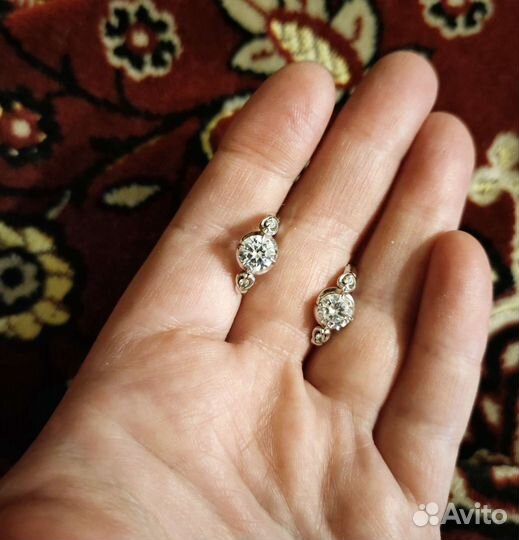 Серебряные серьги