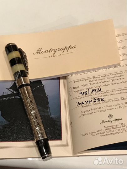 Ручка montegrappa Amerigo Vespucci
