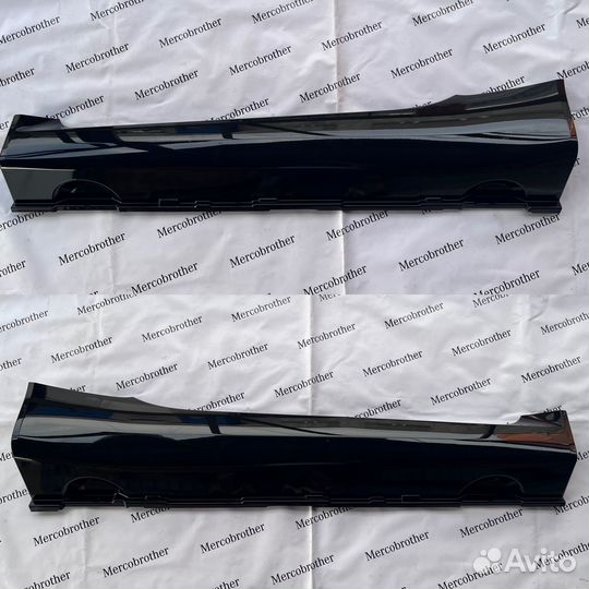 Пороги пластик накладки смарт 451 fortwo дорест