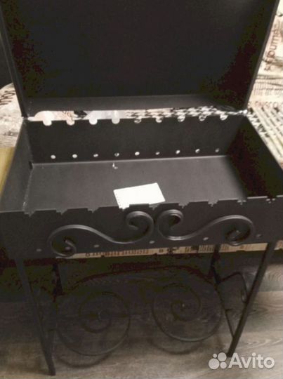 Мангалы из стали 4 мм с крышкой и доп.комплектом