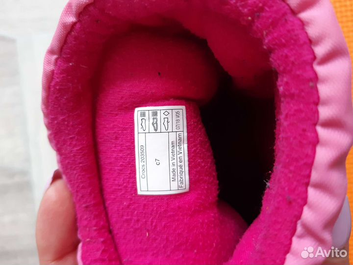 Сапоги crocs c7