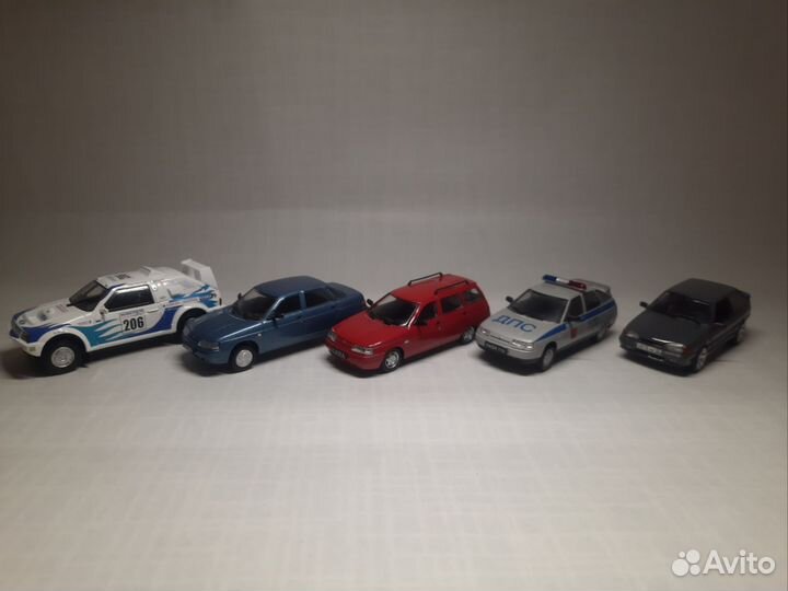 Модельки машин ваз 1/43