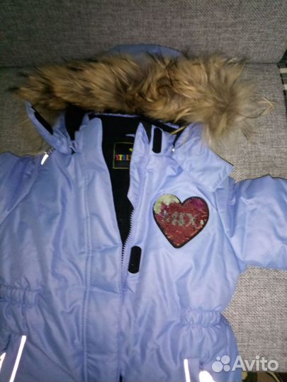 Детский зимний комбинезон на девочку