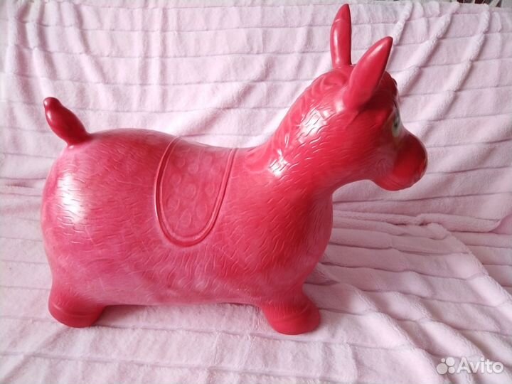 Резиновая лошадка \ослик прыгун
