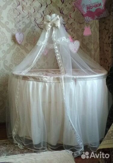 Балдахин в детскую кроватку