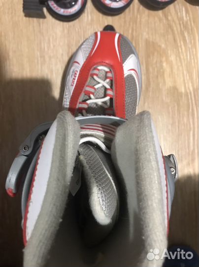 Новые Ролики рздвижные, 40-41, + защита