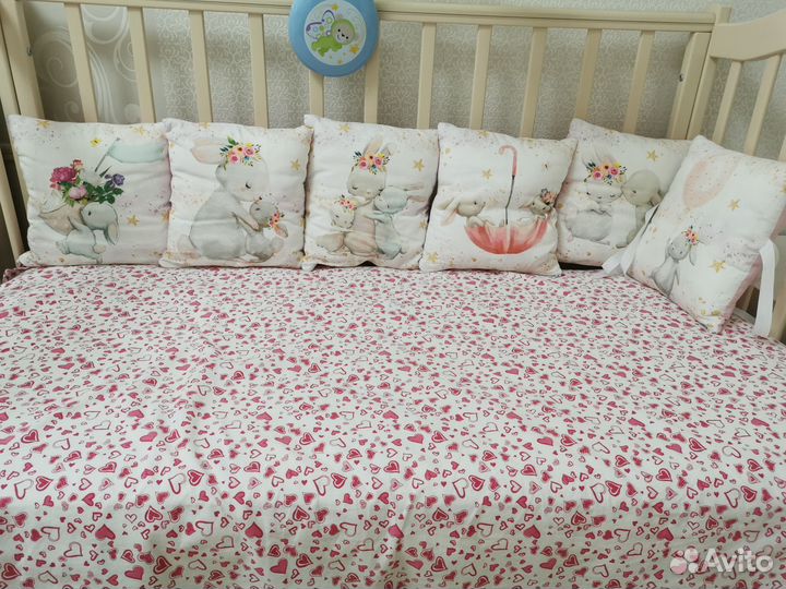 Бортики в кроватку