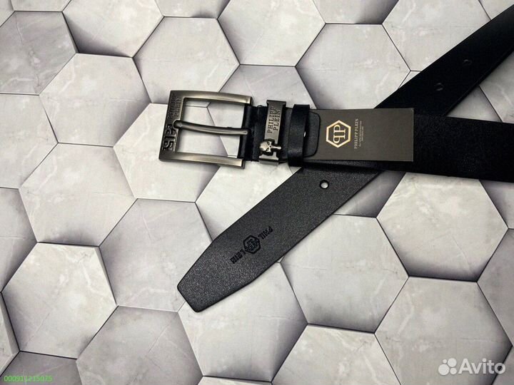 Кожаный Мужcой peмeнь Philipp Plein