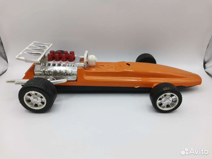 Болид гоночный машина Игрушка СССР