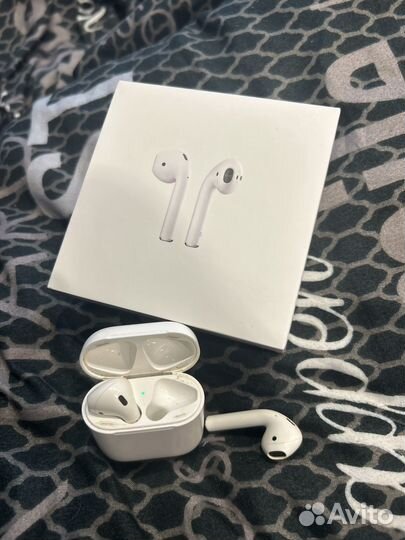 Беспроводные наушники apple airpods 2