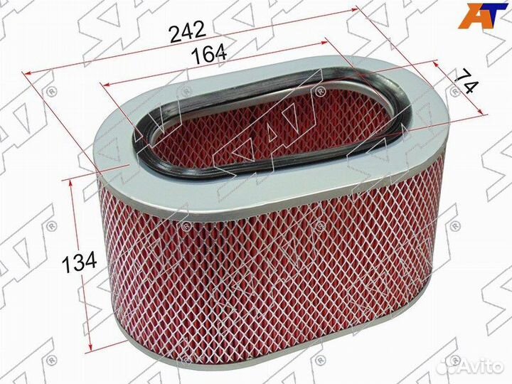 Фильтр воздушный mitsubishi pajero/montero 82-04 s