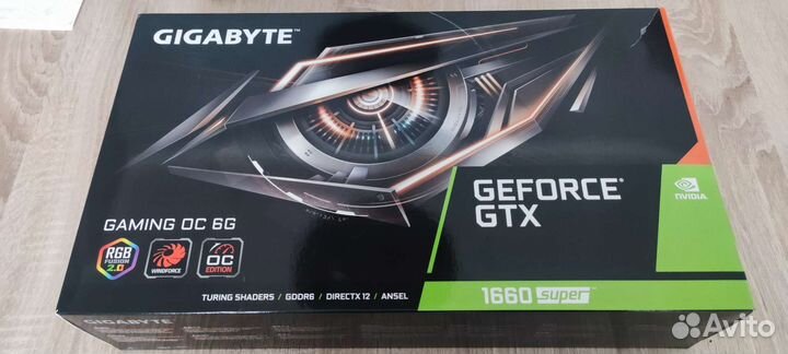 Видеокарта GeForce 1660 super gaming OC 6G