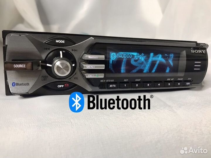 Автомагнитола Sony mex-bt5100 с Bluetooth