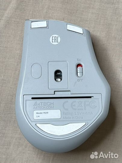 Беспроводная оптическая мышь A4tech Fstyler FG30