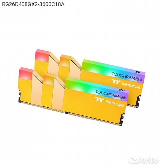 Комплект памяти Thermaltake toughram RGB Gold 16GB