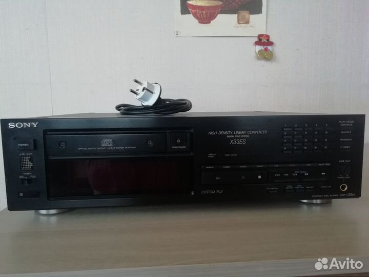 Sony CDP-X33ES CD-плеер