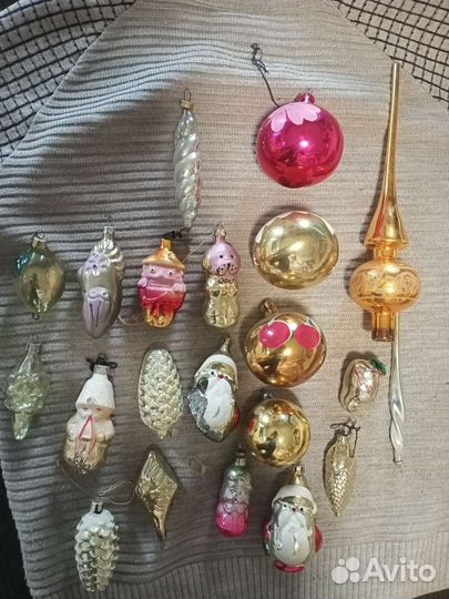 Ёлочные игрушки СССР