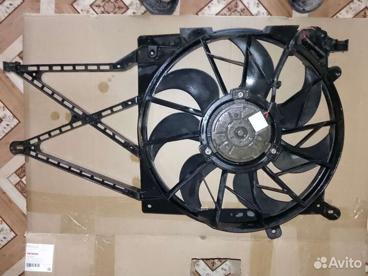 Вентилятор охлаждения на Опель астра G