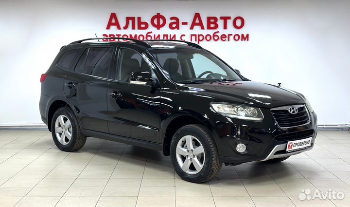 Hyundai Santa Fe 2.4 AT, 2012, 162 000 км