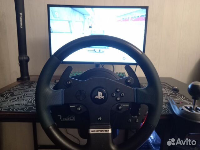 Thrustmaster t150 force feedback + кпп купить в Санкт-Петербурге ...
