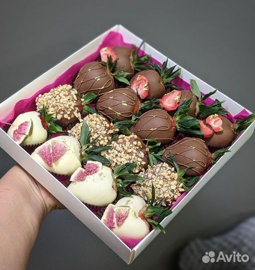 Клубника в шоколаде / Подарочные наборы