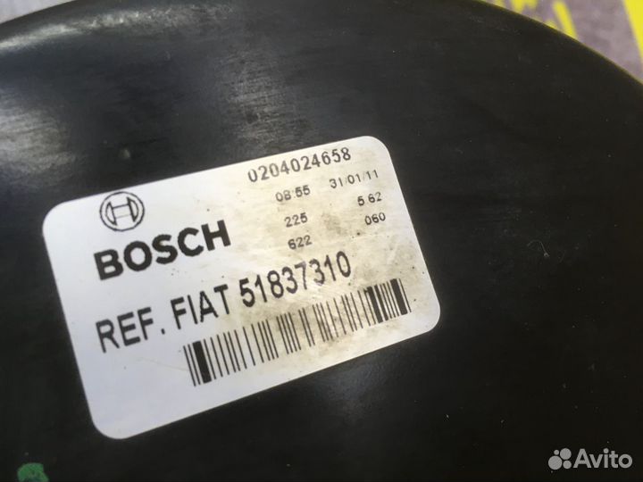 Усилитель тормозов вакуумный Вакуумник Фиат Альбеа