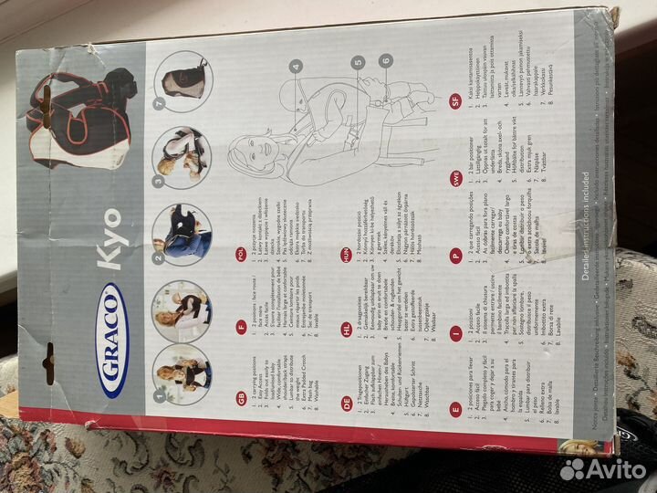 Рюкзак кенгуру graco