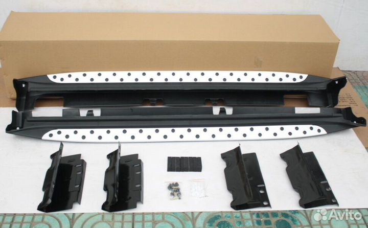 Ssang Yong Actyon Пороги бмв Стиль