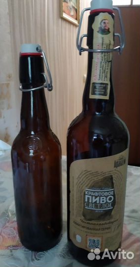 Бутылки с бугельной крышкой