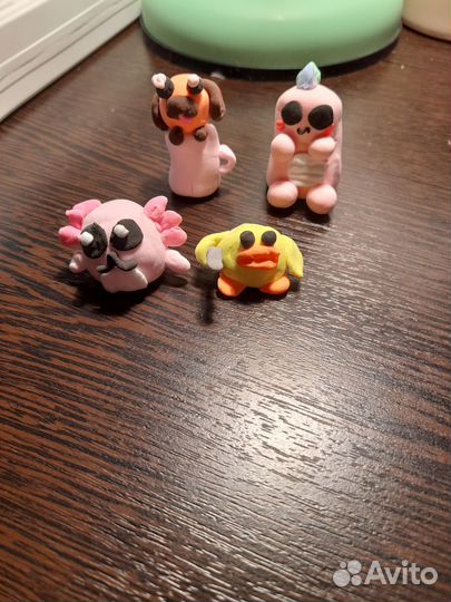 Фигурки из воздушного пластилина