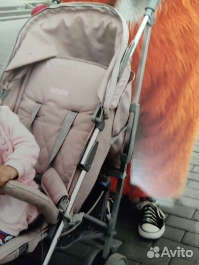Прогулочная коляска трость бу