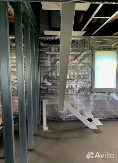 Лестница металл изготовление