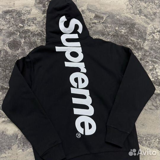 Толстовка худи Supreme 8 week applique