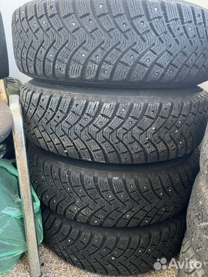 Зимние колеса r14 michelin на ваз