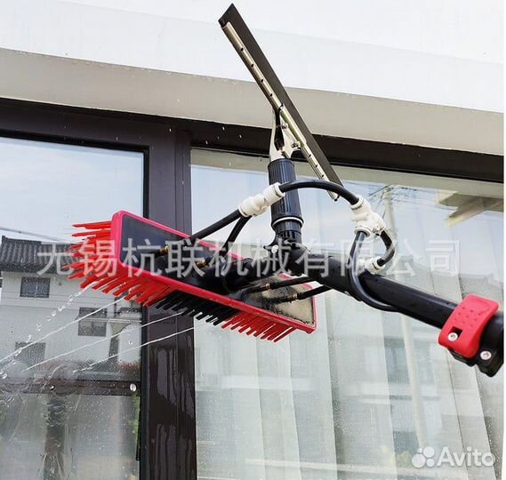 Штанга-алюминевая,телескопическая,с подачей воды