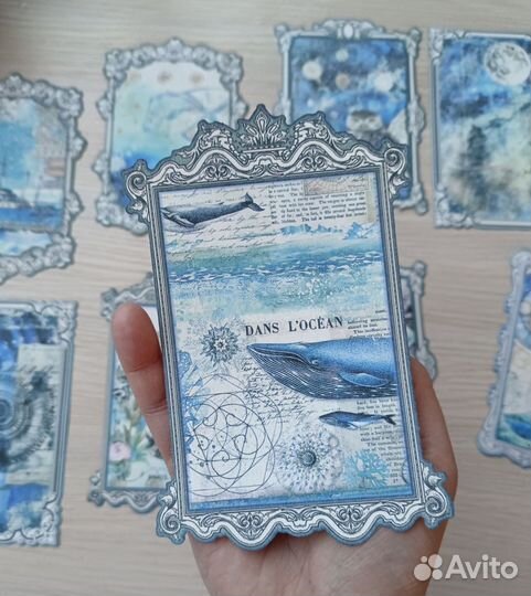 Скрапбукинг (женщины и морская тема)