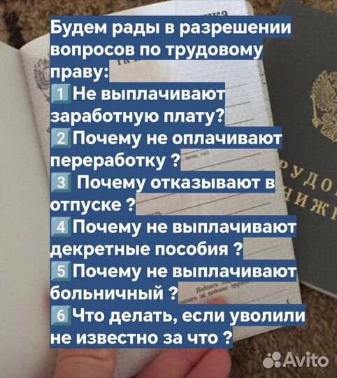 Юрист по трудовому праву. Трудовые споры