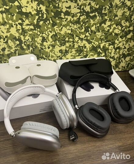 Бeспроводные наушники Аirроds Маx Вlaсk