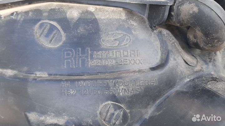 Фара передняя левая и правая Туксон Tucson 1