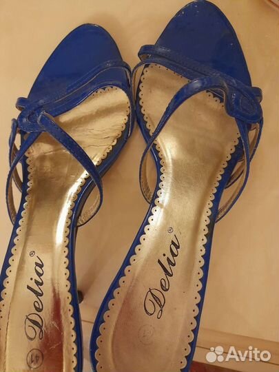 Босоножки иск.лак 41р (27см)